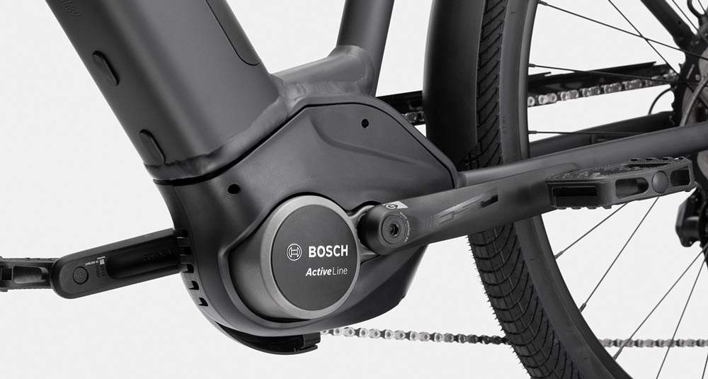 Bosch Active Line Plus Motor am e-Bike verbaut